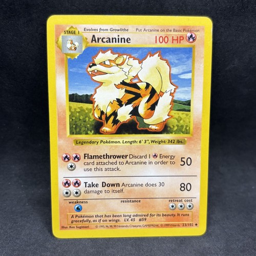 Pokemon arcanine 23 - -,