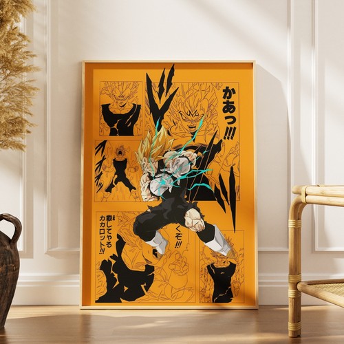 Poster majin vegeta dragon - poster,