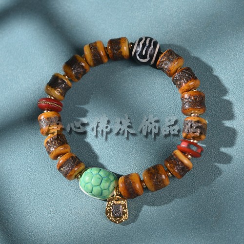 Bracciale perline naturali