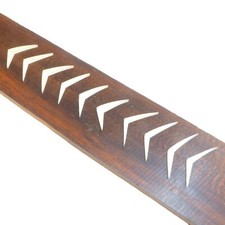 Set dieci indicatori di posizione tastiera chitarra perloide a forma di freccia intarsi