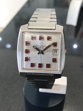 ETERNA.MATIC 2000 Automatico Cal.1480k Movimento Quadrato Cassa Acciaio Inox Data