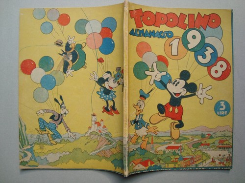 Almanacco topolino 1938 - topolino,