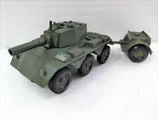 AUTO VEICOLO MILITARE IN METALLO CON RIMORCHIO CRESCENT TOY AMMUNITION LIMBER