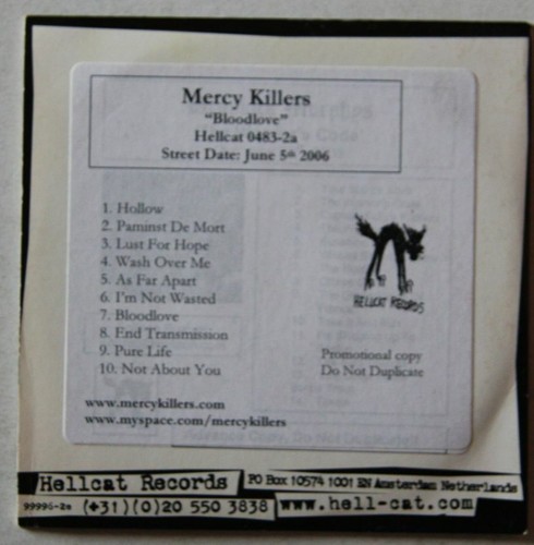 Mercy killers bloodlove - mercy,