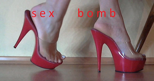 Sexy sabot sandali - sexy, tacco