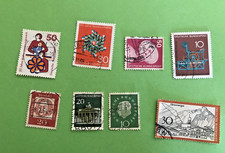 SET LOTTO 8 FRANCOBOLLI