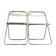 Set 2 sedie pieghevoli