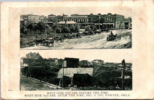 Cartolina pawnee oklahoma - pawnee,,