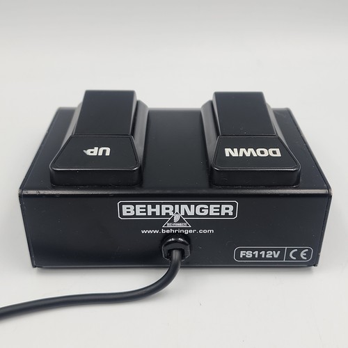Behringer fs112v controller - fs112v, a