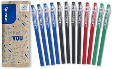 Pilot Set di 12 Penne FriXion Ball Stick Penna a Inchiostro Termosensibile
