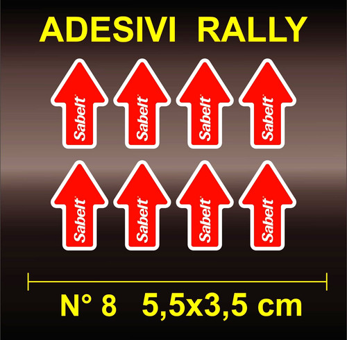 Adesivi sticker sabelt frecce - sticker,