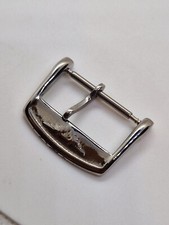 Aftermarket 20 MM FIBBIA OROLOGIO BUCKLE LONGINES ACCIAIO INOX  NUOVA 