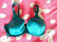 Reggiseno Victoria Secret 36 D 4 IV quarta coppa D verde smeraldo no push up