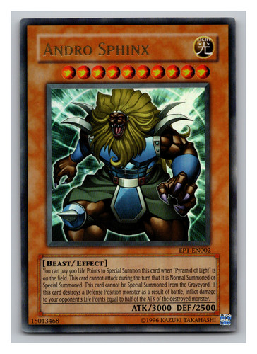 Yugioh andro sfinge - -,