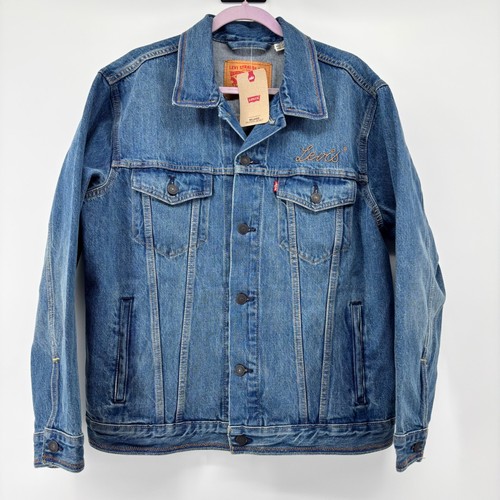 Giacca camionista uomo levis - giacca,