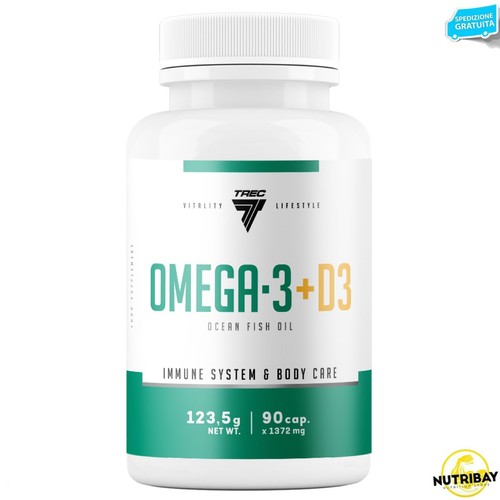 Trec nutrition omega d3 - omega-3,