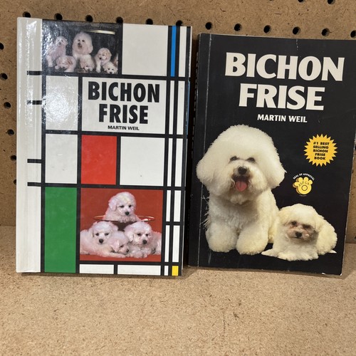 Two bichon frise books - bichon,