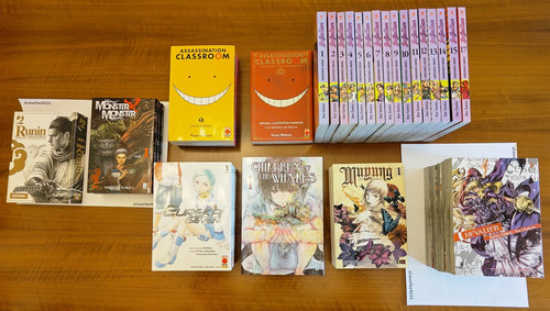 Lotto manga usati vari titoli