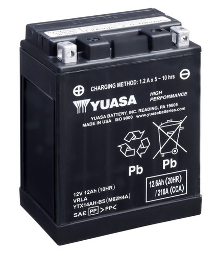 Batteria yuasa ytx14ah - batteria,