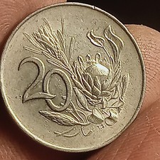 1966 20 CENTESIMI SUDAFRICA