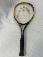 Testa Magnesio Fascio Costante Oversize Racchetta Tennis Impugnatura 4 3/8-3” Giallo Rosso