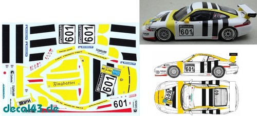 Decalcomania porsche 911 - 1/43,