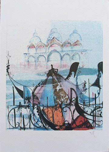 Val litografia originale - val,