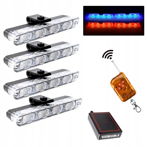 Led blu rosso lampeggiante - blu,