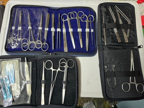 Kit pinze forbici - pinze, sutura