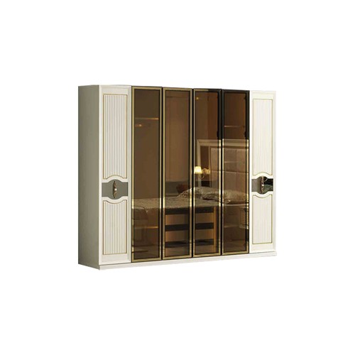 Armadio moderno beige camera