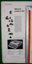 Pubblicità Olivetti LETTERA