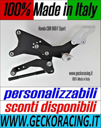 Pedane arretrate regolabili - pedane,