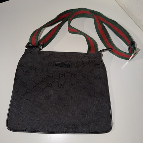 Borsa tracolla gucci nera - borsa, a