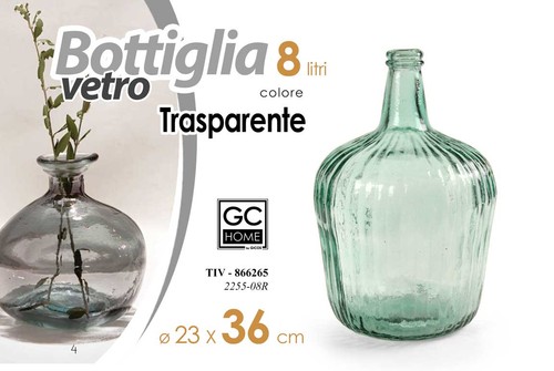 Bottiglia damigiana arredo - damigiana,
