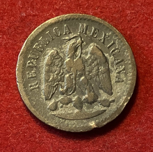 Mexico centavo 1890 copper - mexico,