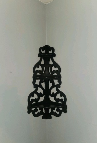 Scaffale angolare gotico - , nero