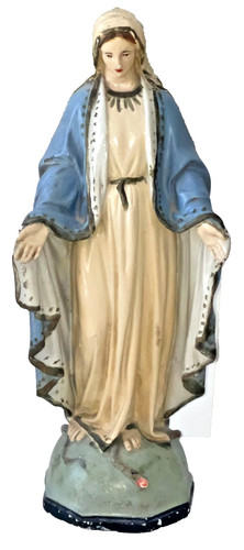 Antica statua madonna - antica,