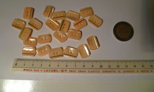 Bottoni vera madreperla - 20,