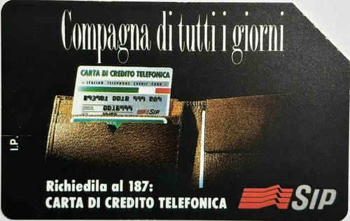 Carta telefonica sip lire - telefonica,