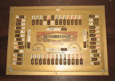 1938 AUTOBRIDGE UN GIOCO PRE GUERRA PER INSEGNARTI A GIOCARE A BRIDGE IN OTTONE!