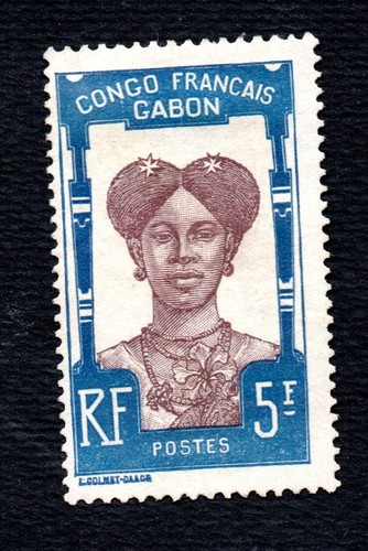 Colonies françaises gabon - colonies,
