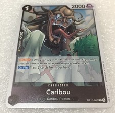 Caribou 1 One Piece Card Game 2000 OP11 - 083 ENG Come Foto
