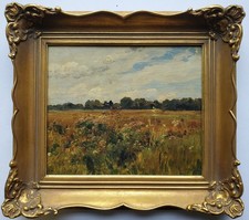 Quadro olio paesaggio estate