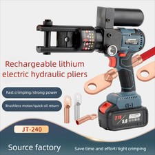 Morsetto elettrico idraulico