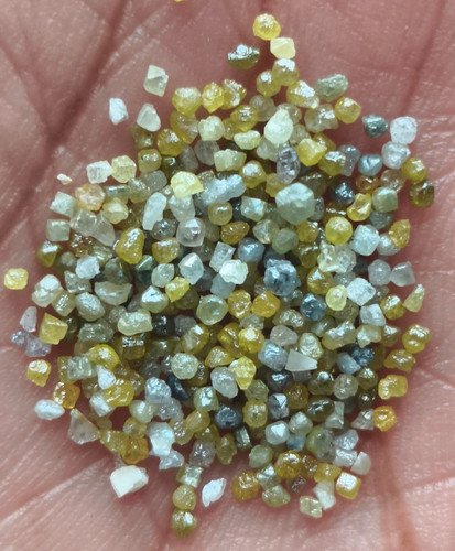 Diamanti grezzi naturali - , al