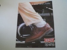 advertising Pubblicità 1990 SCARPE SISLEY