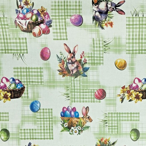 Tela cerata tovaglia pasqua - cerata,