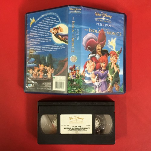 Vhs walt disney peter - disney, pan