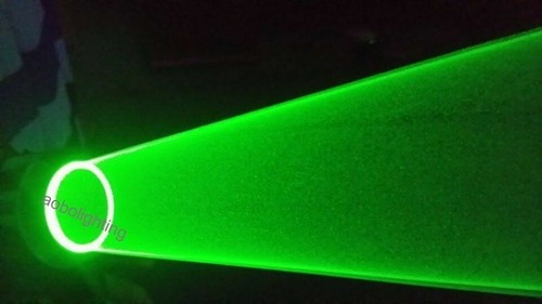 Guanti laser verdi - luce, danza