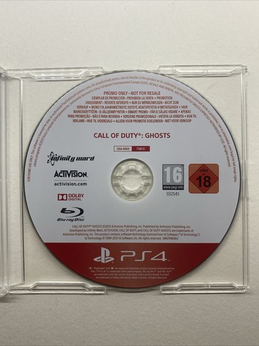Call duty ghost - ghost, sony